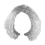 Gray Curly
