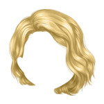 Blonde Short-Wavy