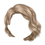 Light Brunette Short-Wavy
