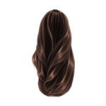 Brązowe K hair-4-chocolate
