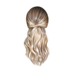 Ciemny blond K hair-5-latte